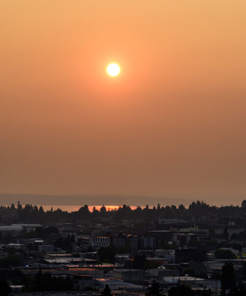 Heat dome and wildfire smoke create dangerous air quality in Seattle